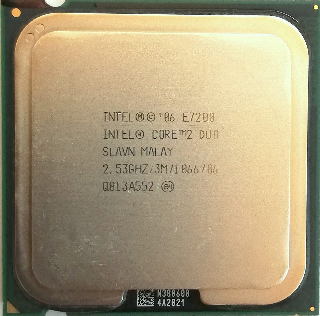 Процесор Intel Core 2 Duo E7200 M0 SLAPC, SLAVN 2.53 GHz 3M Cache 1066 MHz FSB Socket 775 Б/В