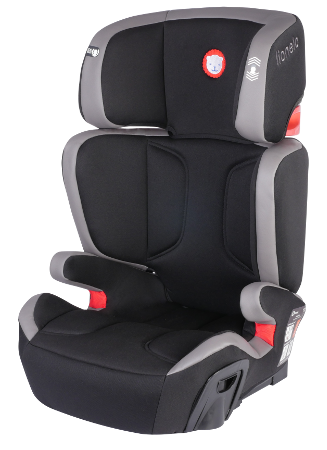 Дитяче автокрісло Lionelo HUGO GREY leather