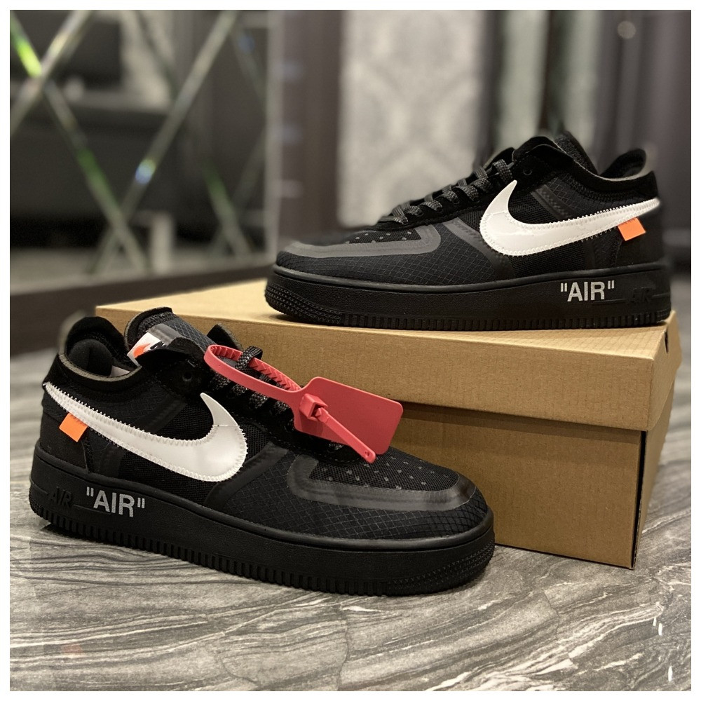 Кросівки Nike Air Force 1 Low Off-White, кросівки найк аір форс 1 офф вайт, Nike Air Force 1 x Off White, фото 1