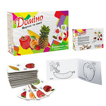 Домино "Фрукти та овочі" (укр) 30764S G-Rich
