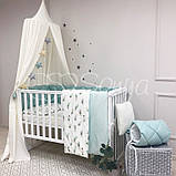 Дитячий постільний комплект Baby Mix Перо м'ята, фото 3
