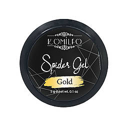 Komilfo Spider Gel Gold