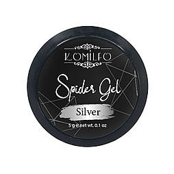 Komilfo Spider Gel Silver