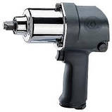 Гайковерт пневматичний ударний 1/2, 881 Нм, у комплекті 3 торцеві головки KING TONY, фото 2