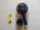 Портативний вентилятор Xiaomi Solove N9 Mini Fan Upgraded зарядка з бази Синій (N9-FAN-PRO) 1410P, фото 4