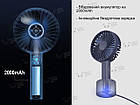 Портативний вентилятор Xiaomi Solove N9 Mini Fan Upgraded зарядка з бази Синій (N9-FAN-PRO) 1410P, фото 7