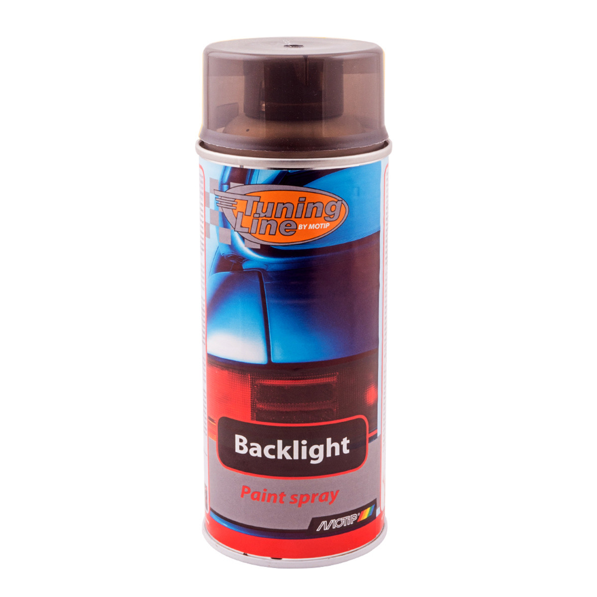 Фарба аерозольна Motip Backlight для тонування задніх ліхтарів автомобіля чорна 400 мл (00260)