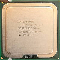 Процессор Intel Core 2 Duo E6300 SLA5E 1.86GHz 2M Cache 1066 MHz FSB Socket 775 Б/У