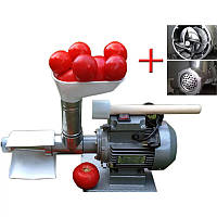 Соковыжималка с электроприводом для помидор 2 в 1