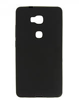 Чохол силіконовий матовий для Huawei Honor 5x, чорний