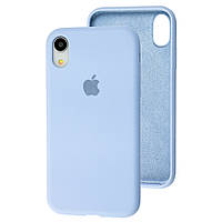 Чехол Silicone Case full для iPhone XR azure