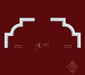 3-0401-2 кут молдинга 3-0401 Classic Home