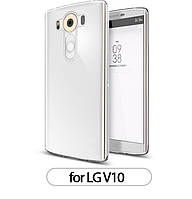 Ультратонкий прозорий силіконовий чохол для LG V10 (H961S)