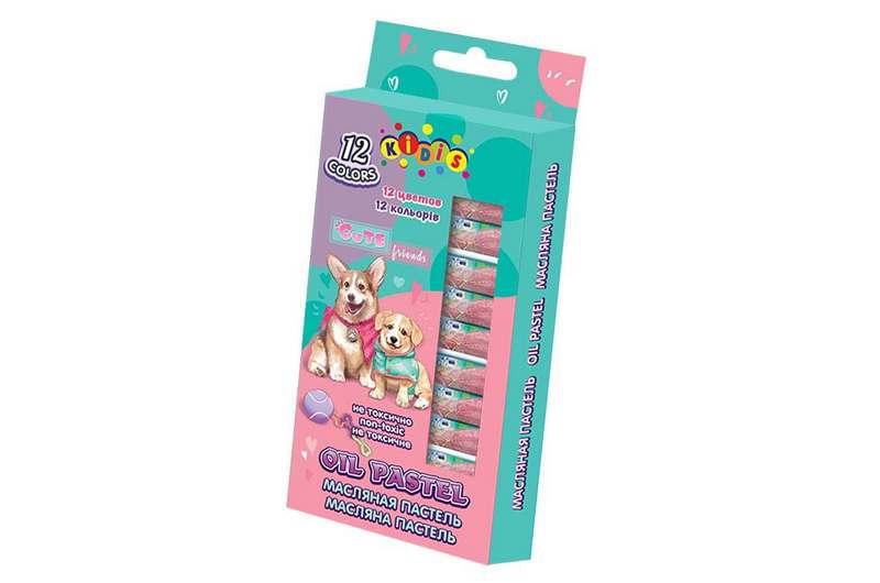 Пастель олійна Kidis LoveMyCorgi 12 кольорів (7697)