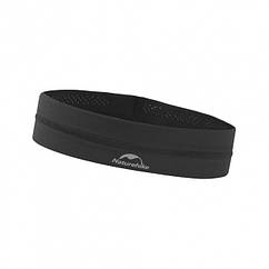 Пов'язка на голову Naturehike Outdoor Sport Sweatband NH17Z020-D black