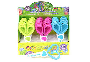 Ножиці дитячі Kidis в чохлі, з сердечком