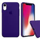 Чохол Silicone Case full для iPhone XR purple, фото 3