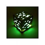 Нічник Смарагдова руда Minecraft USB LED, фото 2