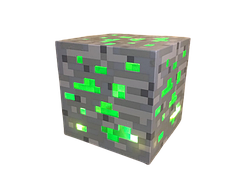 Нічник Смарагдова руда Minecraft USB LED