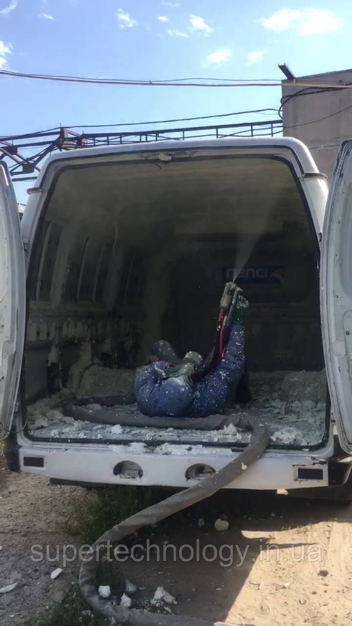 Утеплення фургона, теплоізоляція ППУ