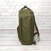 Молодіжний рюкзак, сумка Fjallraven Kanken Classic, канкен класік. Хакі + органайзер в подарунок!, фото 4