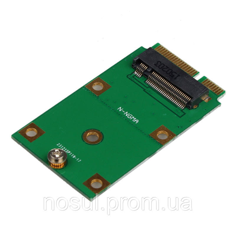 Переходник Адаптер mSATA Mini PCI-E -> to NGFF M.2 B Key SATA-Based - фото 4 - id-p173703702