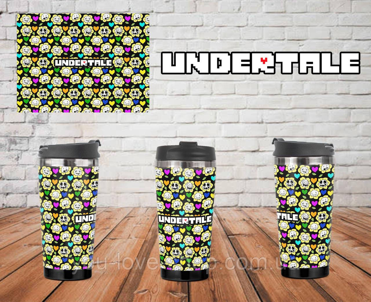 Термочашка Андертейл "Flowers" / Undertale