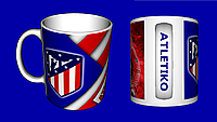 Кружка футбольная / чашка с принтом футбол ФК Атлетико Мадрид Гризман