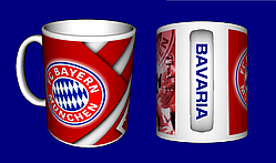 Кружка футбольна / чашка з принтом футбол ФК Баварія №2