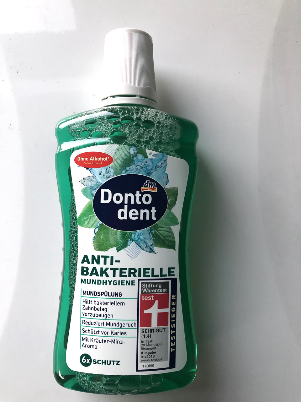 Ополіскувач порожнини рота Dontodent Antibakterielle 500ml