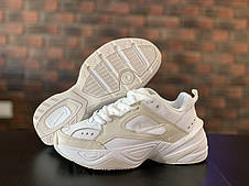 Жіночі кросівки Nike M2K Tekno, (Air Monarch) White/Beige, фото 3