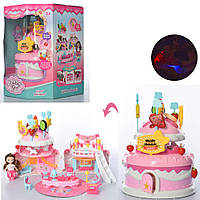 Развивающая игрушка Домик BLD503 Торт украшения сладости мебель кукла**