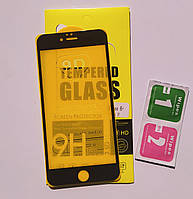 Защитное стекло iPhone 6 Plus (Full Glue 9D) Черный