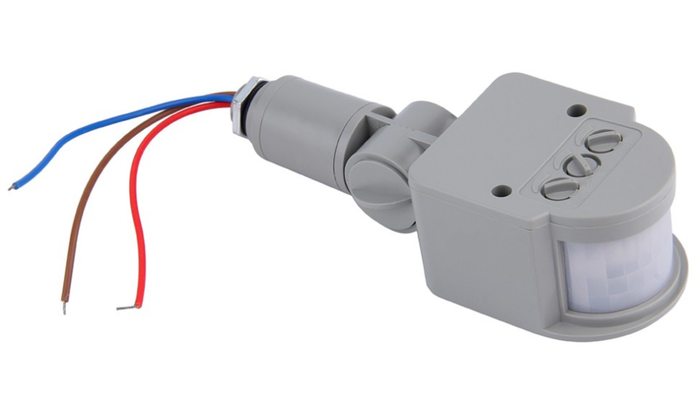 Датчик движения 220В 5-10м 30-50Вт 140° ИК PIR (ID#1252001376), цена ...