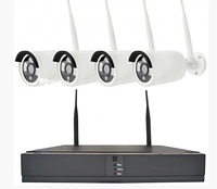 Комплект видеонаблюдения WiFi набор на 4 камеры 3 Мп 5G KIT 4ch