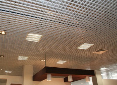 Потолок грильято ячейка 100х100х40 алюминиевый и оцинковка цветной - фото 8 - id-p14808746