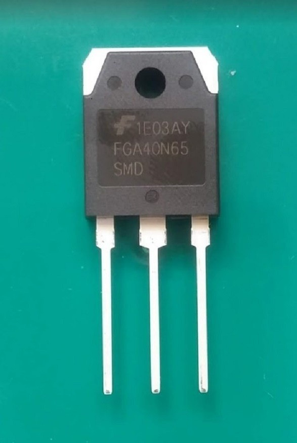 FGA40N65 (FGA40N65SMD), Транзистор, IGBT, Field Stop, 650В, 40А [TO-3PN] (відновлені ніжки))