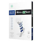53% ХЛОПКА Компресійні гольфи арт.920 RELAXSAN COTTON SOCKS 2 клас компресії із закритим носком для чоловіків, фото 3