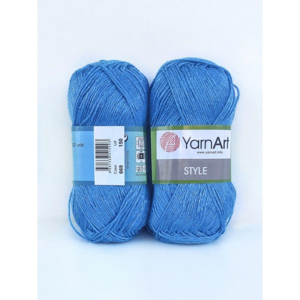 YarnArt Style — 669 синій