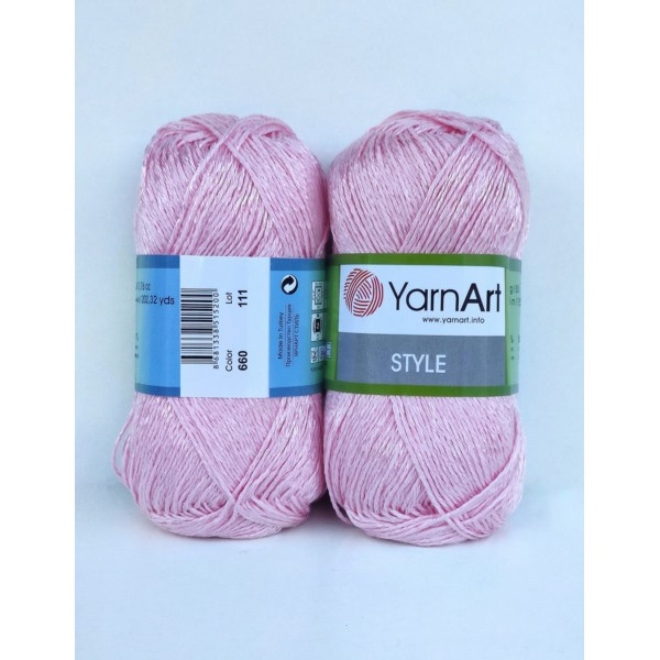 YarnArt Style — 660 світло-рожевий
