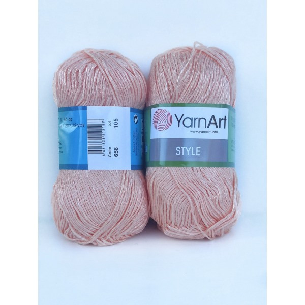 YarnArt Style — 658 персик
