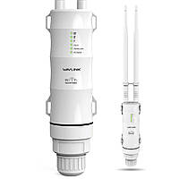 Маршрутизатор Wavlink AC600 WiFi repeater безпровідний 2,4 ГГц/150 Мбіт/с + 5 ГГц/433, 12 дбі Антена POE