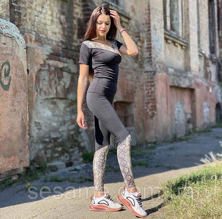 Костюм для Йоги и Фитнеса Лосины и Топ — Купить Недорого на Bigl.ua ...