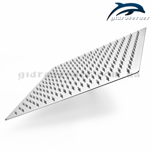 Лійка тропічного душу для душової системи прихованого монтажу SSD-06 ультратонка з розміром 300 на 300 мм