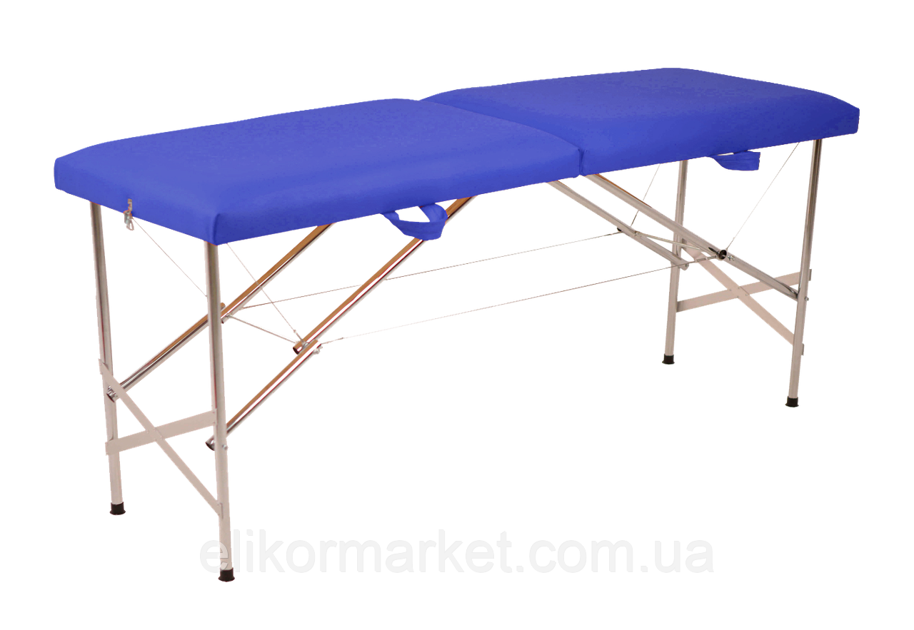 Масажна кушетка складна "Стандарт-Автомат" Еко-Шкіра 185*60*75