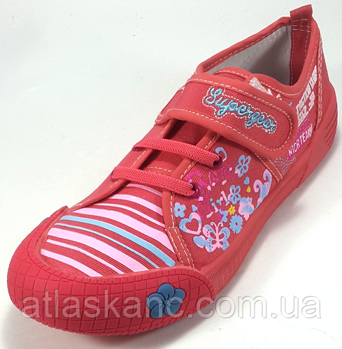 Мокасини SGear А9429 р. 34 яскраві, зі смужками, мікс