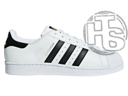 Чоловічі кросівки Adidas Superstar White Black C77153, фото 1