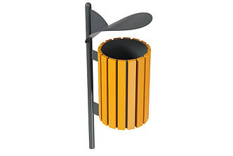 Металева урна з захисною кришкою VMVU007 Kidigo (VMVU007)