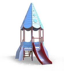 Дитячий комплекс Ракета (гірка 0,6 м) Kidigo