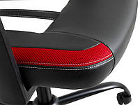 Крісло геймерське чорний/червоне з Регульованням  висоти hotdeal, фото 2